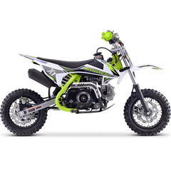 MotoTec X1 110cc 4-Stroke Gas Dirt Bike Green