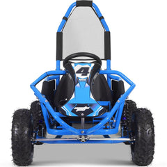 MotoTec Mud Monster Kids Electric 48v 1000w Go Kart Full Suspension