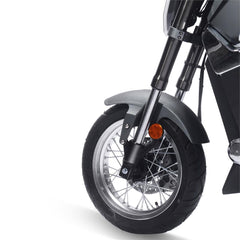 MotoTec Typhoon 72v 30ah 3000w Lithium Electric Scooter Gray