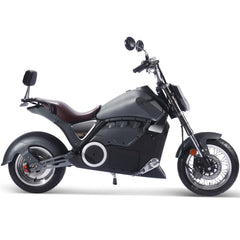 MotoTec Typhoon 72v 30ah 3000w Lithium Electric Scooter Gray